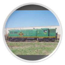 Líneas de ferrocarril de SMS placa de cena de Bald Platos