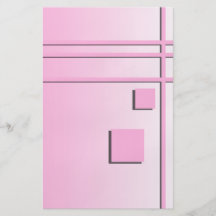 Líneas rosadas y diseño gráfico de los cuadrados tarjeta publicitaria