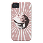 Líneas sucias magdalena rosada iPhone 4 Case-Mate carcasas