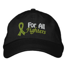 Linfoma para todos los combatientes gorra de beisbol bordada
