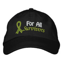 Linfoma para todos los supervivientes gorra de beisbol