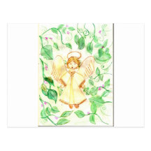 Linha de Produtos Anjo da Natureza Cartão Postal