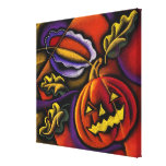 linterna de Jack-o' Impresiones En Lienzo Estiradas