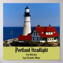 Linterna de Portland Posters
