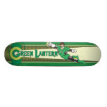 Linterna y logotipo verdes patineta