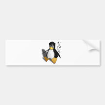 linux etiqueta de parachoque