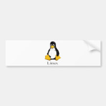 linux pegatina de parachoque