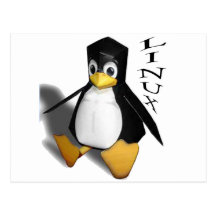 linux tarjeta postal