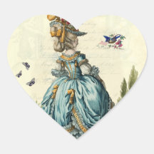 l'invitation (corazón) pegatinas  