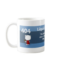 Líquido 404 no encontrados tazas