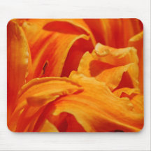 Lirio anaranjado Mousepad Tapete De Ratón