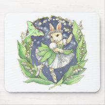 Lirio de los valles Mousepad Alfombrillas De Raton