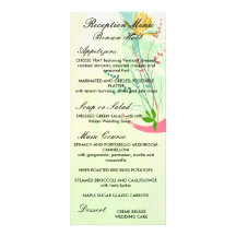 lirio exótico tropical hermoso en el boda lavado tarjeta publicitaria