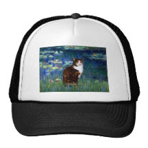 Lirios 5 - Gato de calicó Gorro De Camionero