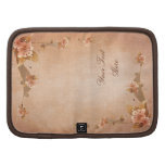 Lirios beige del vintage organizador