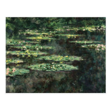 Lirios de agua - Claude Monet Postales