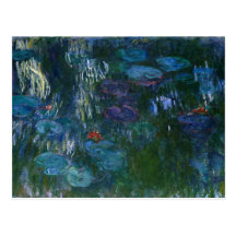 Lirios de agua - Claude Monet Postales