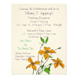 Lirios tigrados (invitación de la recepción del Po