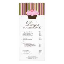 Lista de precios de la panadería lona