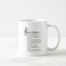 Lista de problemas del conductor tazas