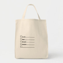 Lista del ultramarinos bolsas
