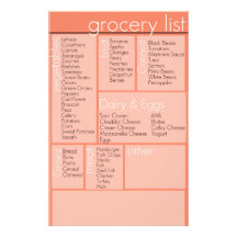 lista del ultramarinos papelería personalizada