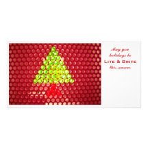 Lite y tarjeta de la foto del Brite Tarjetas Fotográficas