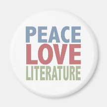 Literatura del amor de la paz imanes  