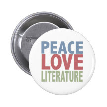 Literatura del amor de la paz pins