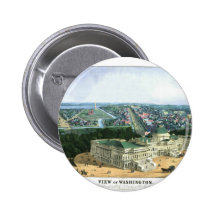 Litografía de color 1852 - vista de Washington Pin