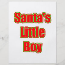 Little Boy de Santa Flyer Personalizado