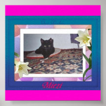 Little pegada con masilla posters