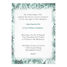 Ll formal de la invitación del boda del capítulo e
