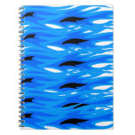 Llama azul libreta espiral