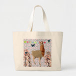 Llama de Boho y bolso de bronce de las mariposas Bolsa