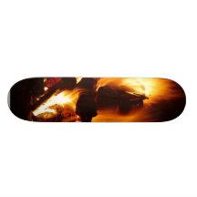Llama del fuego patines 