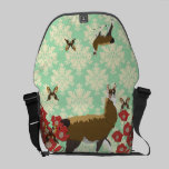 Llama y la bolsa de mensajero afortunadas de las m bolsas messenger
