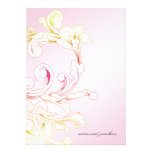 llamarada del rosa del follaje 311-Vivid Invitaciones Personalizada