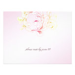 llamarada RSVP del rosa del follaje 311-Vivid Anuncios Personalizados