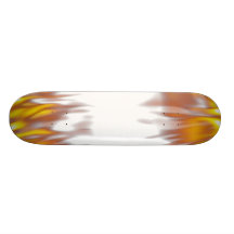 Llamas ardientes ardientes calientes tabla de skate