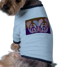 Llamas de la energía:  Fuegos artificiales colorid Camiseta De Perro