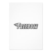 Llamas de la motocicleta - libertad anuncio personalizado