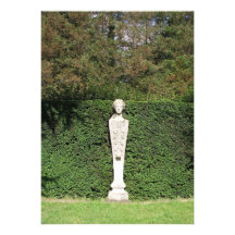 "Llame" la estatua en la casa Chiswick Londres Rei Anuncios Personalizados