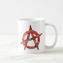 Llano de la paz de la anarquía tazas