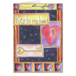 Llave a mi corazón felicitación