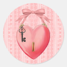 Llave a mi corazón pegatina