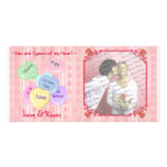 Llave a mi corazón tarjetas con fotos personalizadas