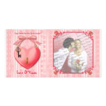 Llave a mi corazón tarjetas fotográficas 