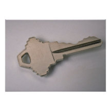 Llave única de la casa invitación personalizada