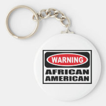 Llavero AFROAMERICANO amonestador